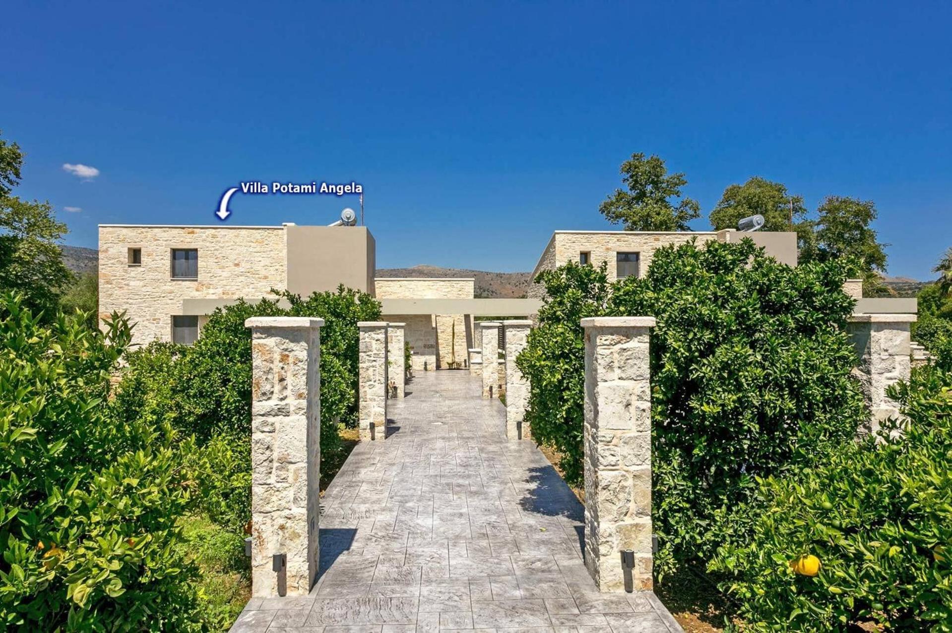 Villa Potami Angela By Villa Plus Stilos Exterior foto